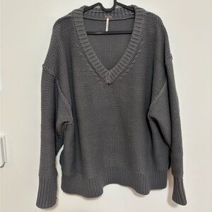 Free People Knit sweater oversized